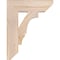 Ekena Millwork Balboa Slat Smooth Bracket, Douglas Fir, 3 1/2"W x 14"D x 18"H BKT04X14X18BOA06SDF - alternate 3